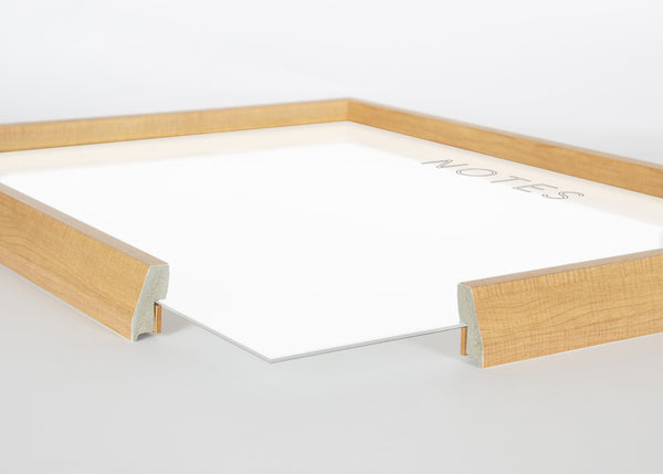 Kate & Laurel Blake Notes Framed Printed Glass By The Creative Bunch Studio