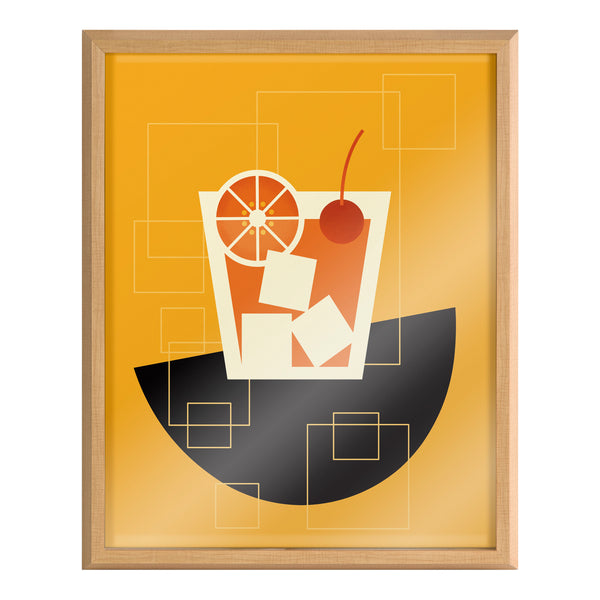 Kate & Laurel Blake Old Fashioned Framed Printed Art By Amber Leaders Designs