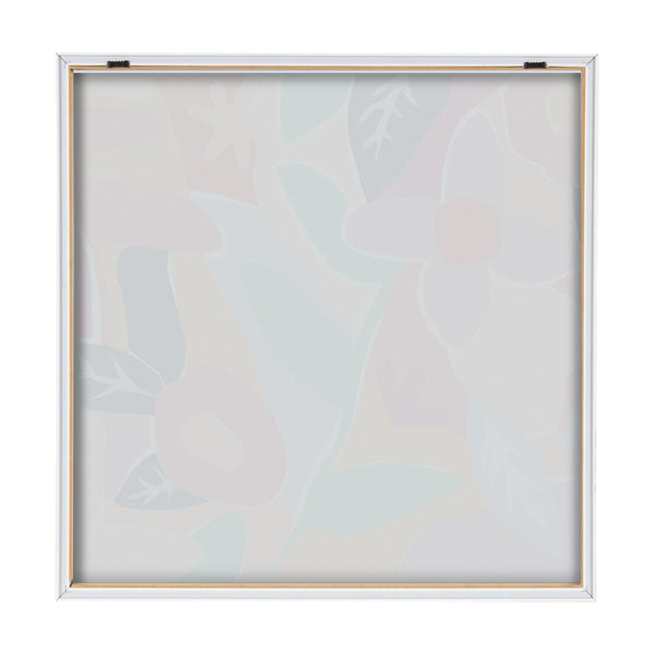 Kate & Laurel Blake Peace Love Flowers Framed Printed Acrylic By Kate Aurelia Holloway