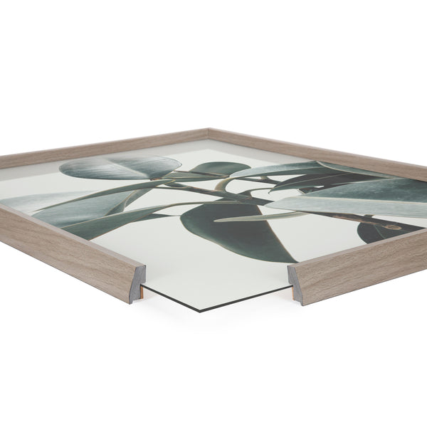 Kate & Laurel Blake Plant Mom Green Houseplant Framed Printed Glass By The Creative Bunch Studio