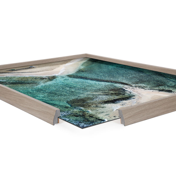 Kate & Laurel Blake Poipu Beach Framed Printed Art By Rachel Bolgov
