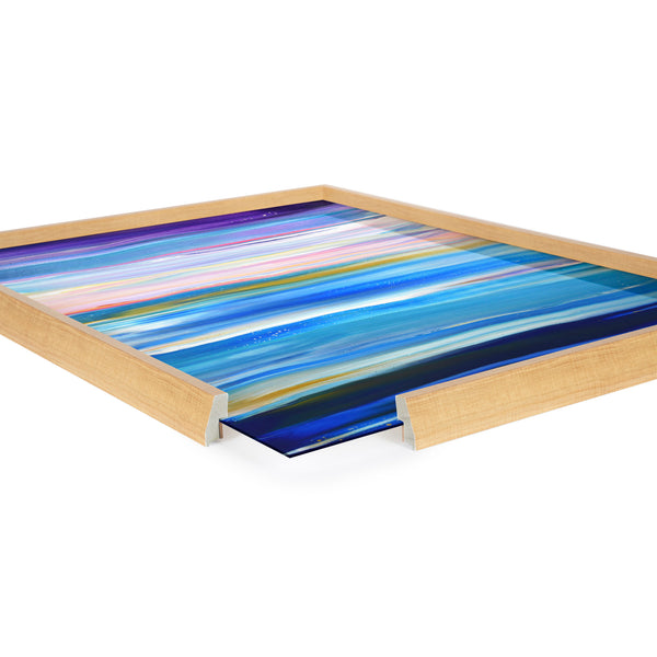 Kate & Laurel Blake Seaside Serenity Framed Printed Art By Xizhou Xie