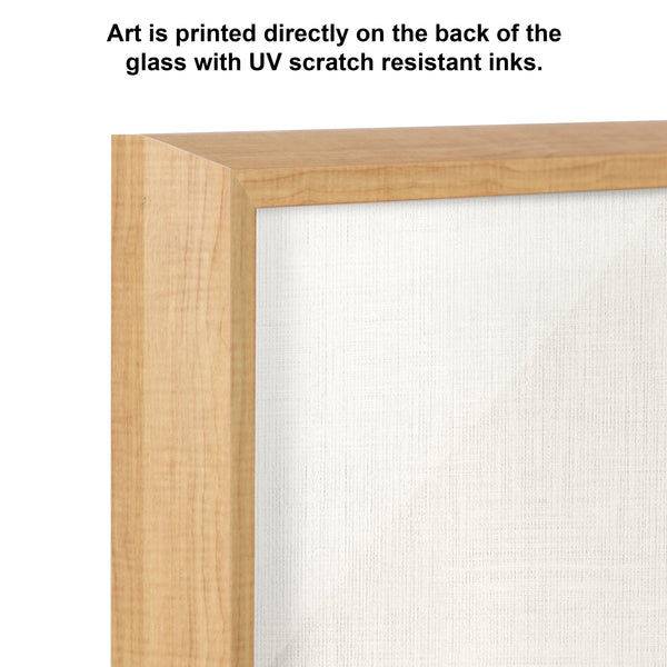 Kate & Laurel Blake Sloth Framed Printed Glass By Simon Te Of Tai Prints