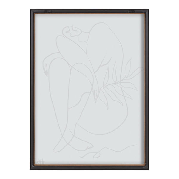 Kate & Laurel Blake Summer Lines 5 Framed Printed Glass By Maggie Stephenson