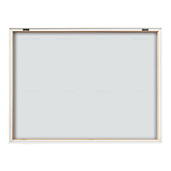 Kate & Laurel Blake This Week Framed Printed Glass By The Creative Bunch Studio