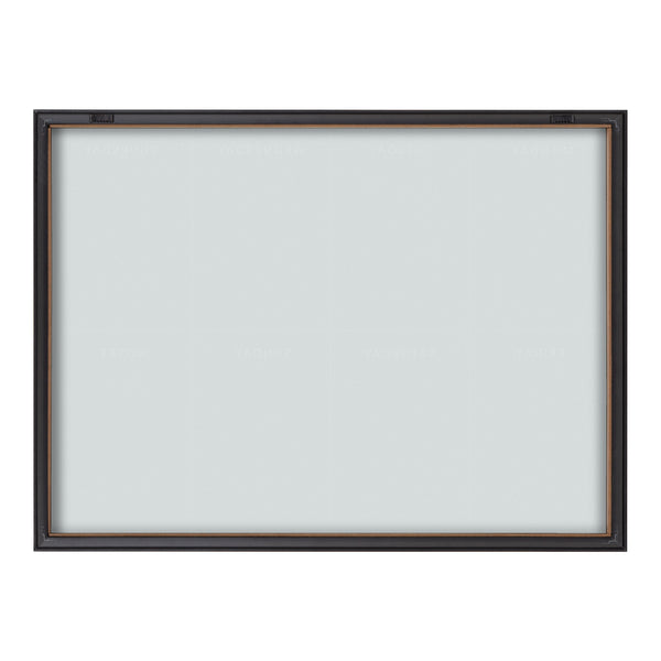 Kate & Laurel Blake This Week Teal Framed Printed Glass By The Creative Bunch Studio