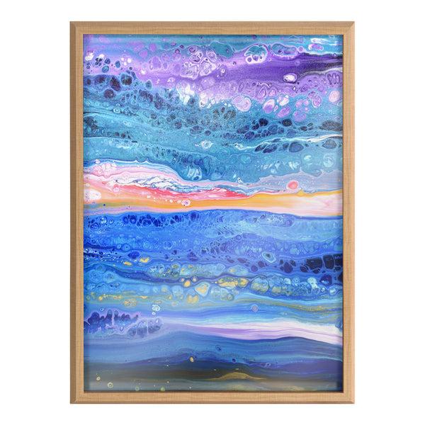 Kate & Laurel Blake Tropical Tides Framed Printed Art By Xizhou Xie