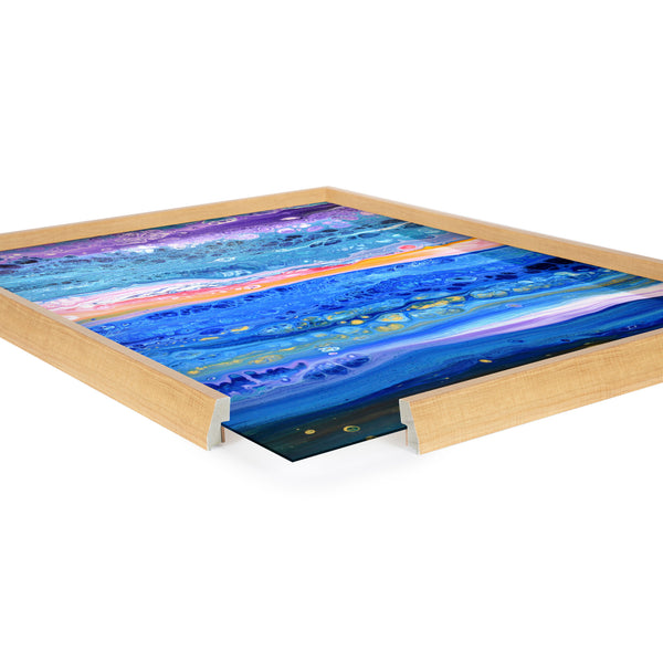 Kate & Laurel Blake Tropical Tides Framed Printed Art By Xizhou Xie