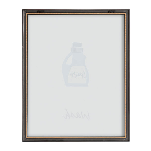 Kate & Laurel Blake Wash Framed Printed Glass By Elizabeth Silver