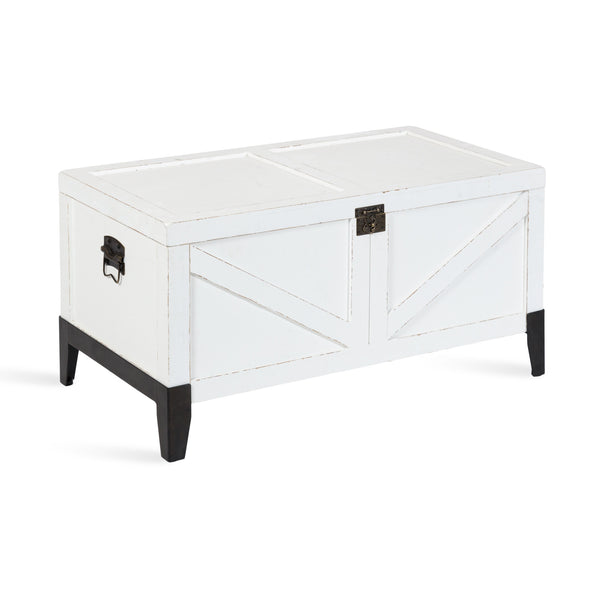 Kate & Laurel Cates Wood Coffee Table With Trunk Storage