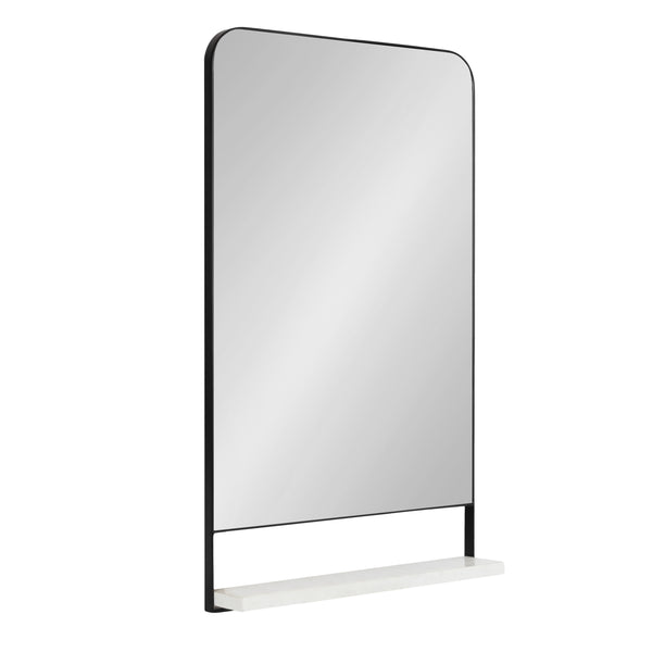 kate & laurel Chadwin Rectangle Wall Mirror with Shelf