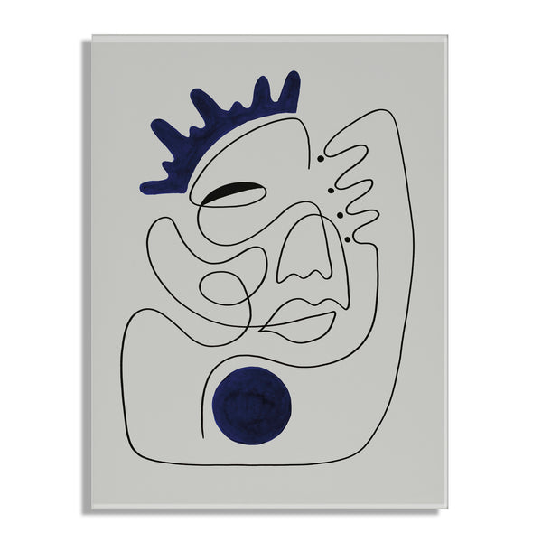 Kate & Laurel El Ray Floating Acrylic Art By Shatha Al Dafai