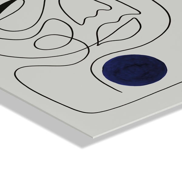 Kate & Laurel El Ray Floating Acrylic Art By Shatha Al Dafai