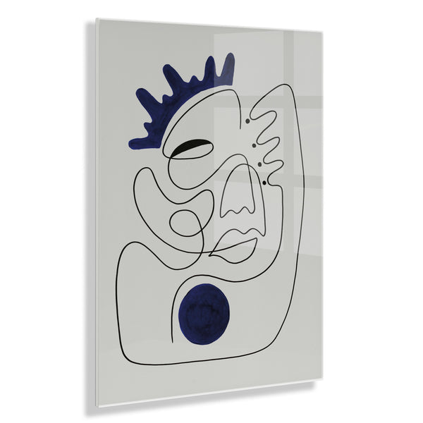 kate & laurel El Ray Floating Acrylic Art by Shatha Al Dafai