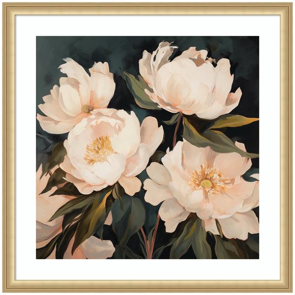 Kate & Laurel Framed Art Beautiful Painterly Floral Bouquets 2 By The Creative Bunch Studio