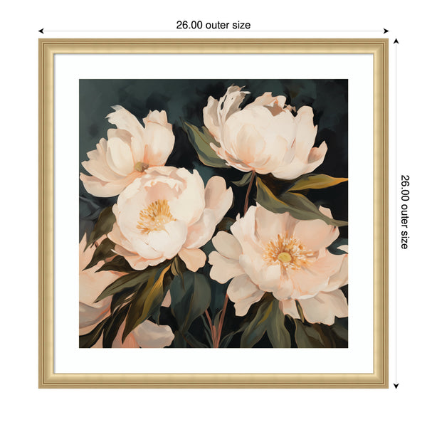 Kate & Laurel Framed Art Beautiful Painterly Floral Bouquets 2 By The Creative Bunch Studio