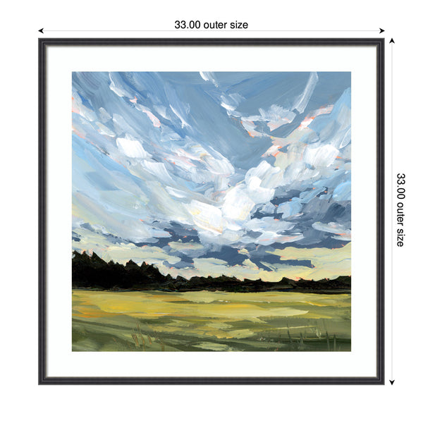 Kate & Laurel Framed Art Before The Storm By Emily Kenney