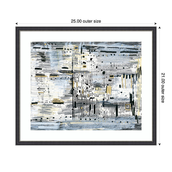 Kate & Laurel Framed Art Brookyln Bridge Horizontal By Leah Nadeau