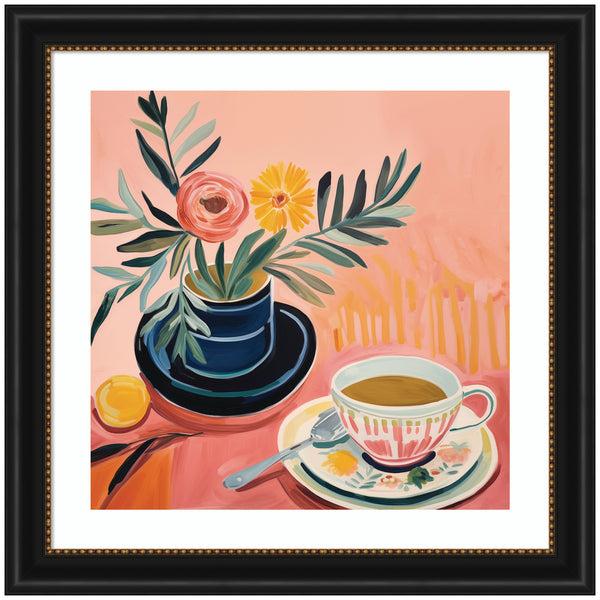 kate & laurel Framed Art Cozy Coffee by The Creative Bunch Studio