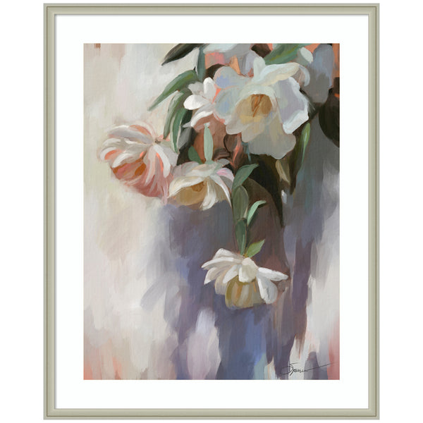 kate & laurel Framed Art Dangle Thumb Pastel Flower Bouquet by Mary Sparrow