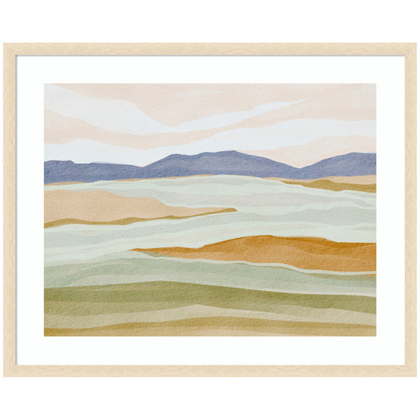 kate & laurel Framed Art Dreamy Hillscape by Nikita Jariwala