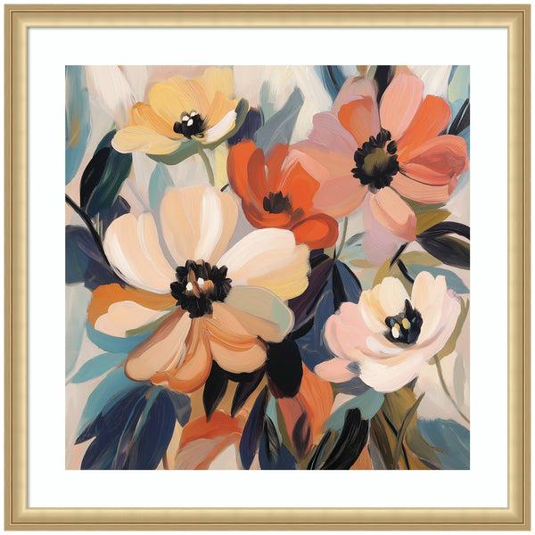 kate & laurel Framed Art Garden Bloom Abstract Bouquet III by The Creative Bunch Studio