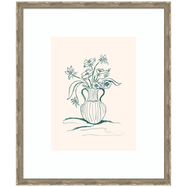 kate & laurel Framed Art Garden Floral by Kate Aurelia Holloway