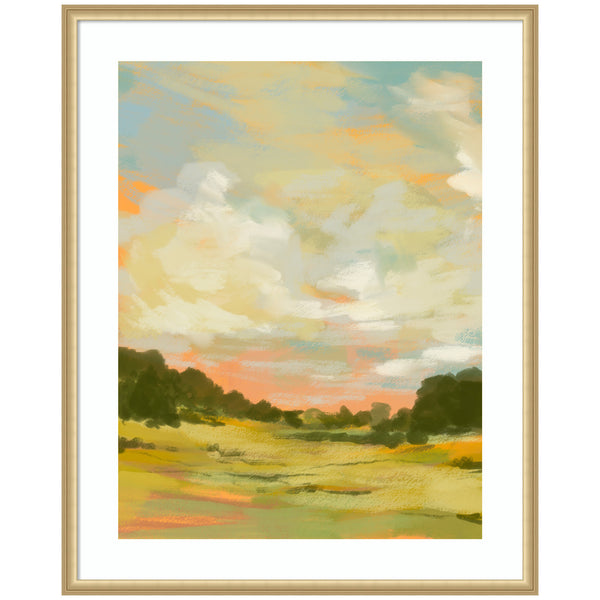 Kate & Laurel Framed Art Landscape 2 By Annie Quigley