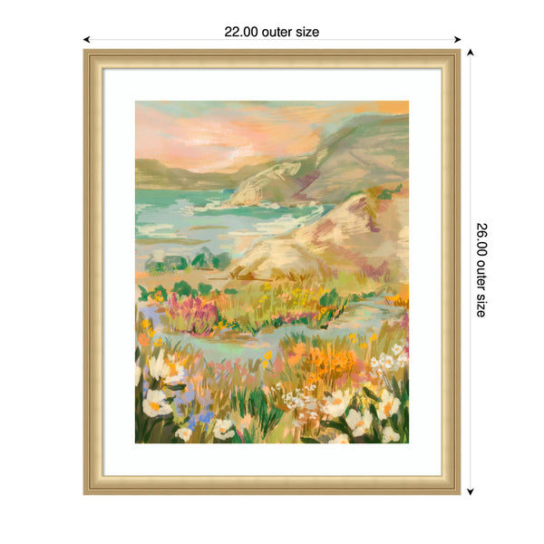 Kate & Laurel Framed Art Landscape 4 By Annie Quigley