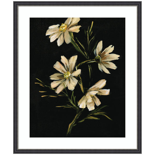 Kate & Laurel Framed Art Moody Floral 4 By Annie Quigley