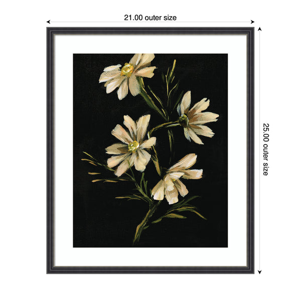 Kate & Laurel Framed Art Moody Floral 4 By Annie Quigley