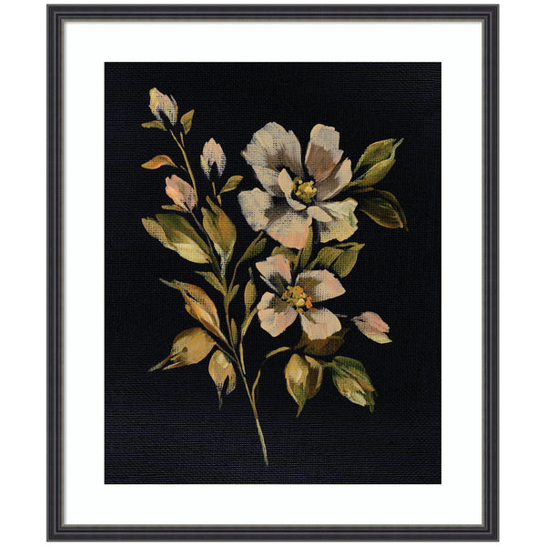Kate & Laurel Framed Art Moody Floral 7 By Annie Quigley