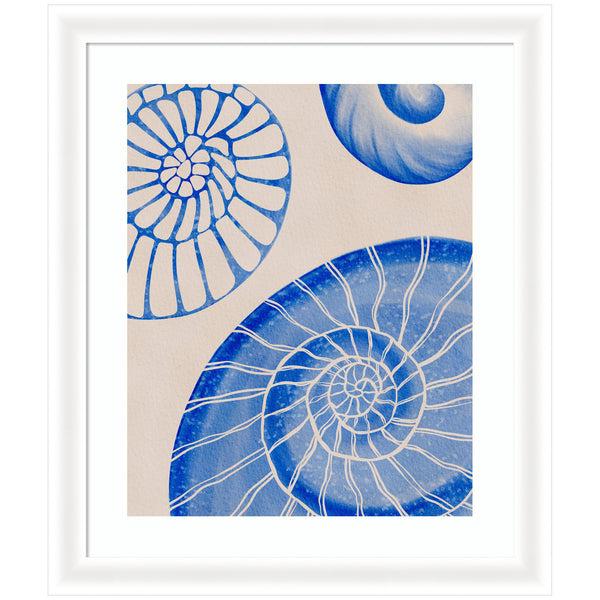 kate & laurel Framed Art Ocean Charms l by Nikita Jariwala