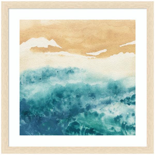 kate & laurel Framed Art On Warm Sand by Janet Meinke Lau