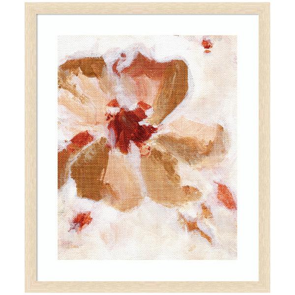 kate & laurel Framed Art Painterly Brown Blossom ll by Nikita Jariwala