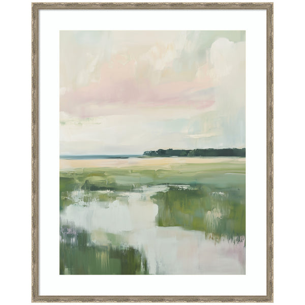 Kate & Laurel Framed Art Pastel Horizon I By Amy Lighthall