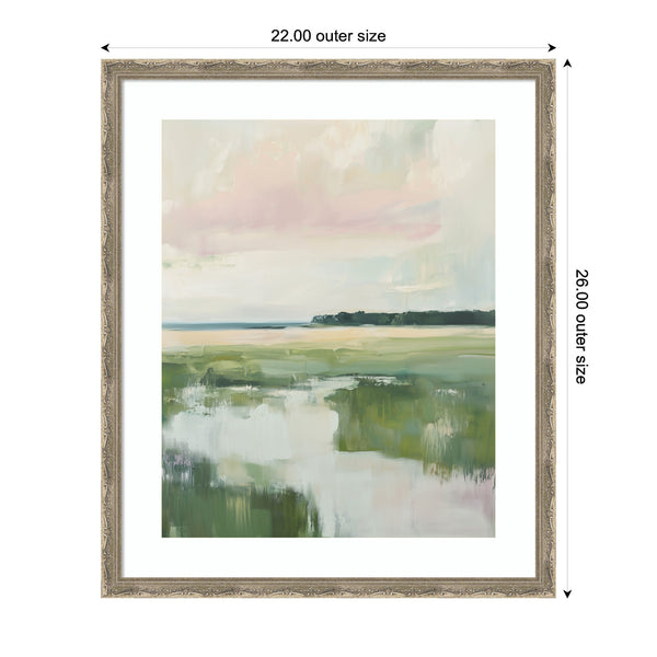 Kate & Laurel Framed Art Pastel Horizon I By Amy Lighthall