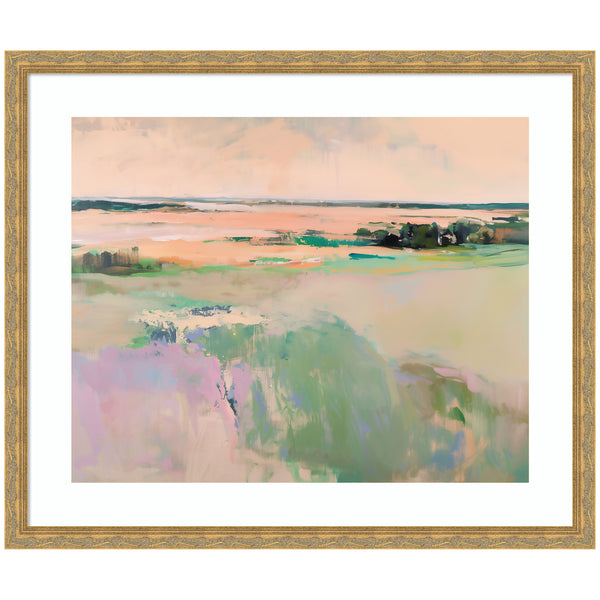Kate & Laurel Framed Art Pastel Horizon III By Amy Lighthall