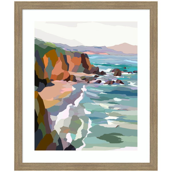 kate & laurel Framed Art Pho Beach by Nikita Jariwala