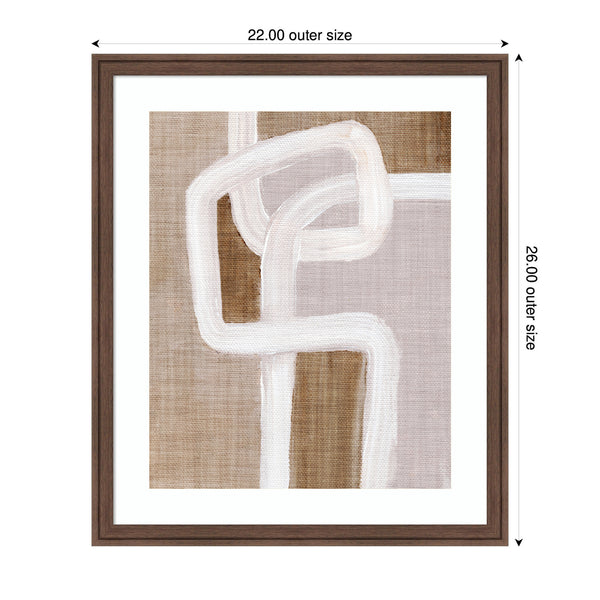 Kate & Laurel Framed Art Rhythmic Lines L By Nikita Jariwala