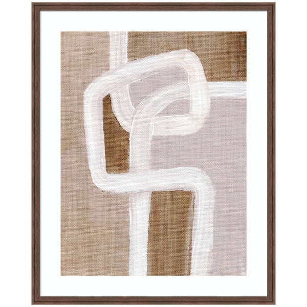 Kate & Laurel Framed Art Rhythmic Lines L By Nikita Jariwala
