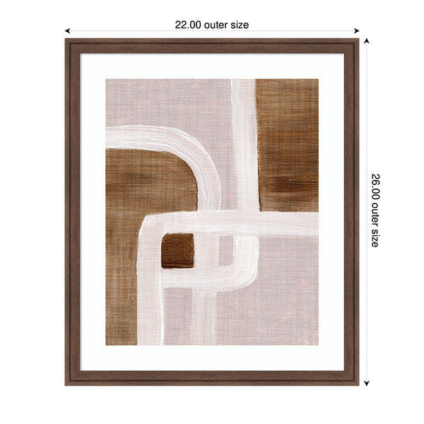 Kate & Laurel Framed Art Rhythmic Lines Ll By Nikita Jariwala