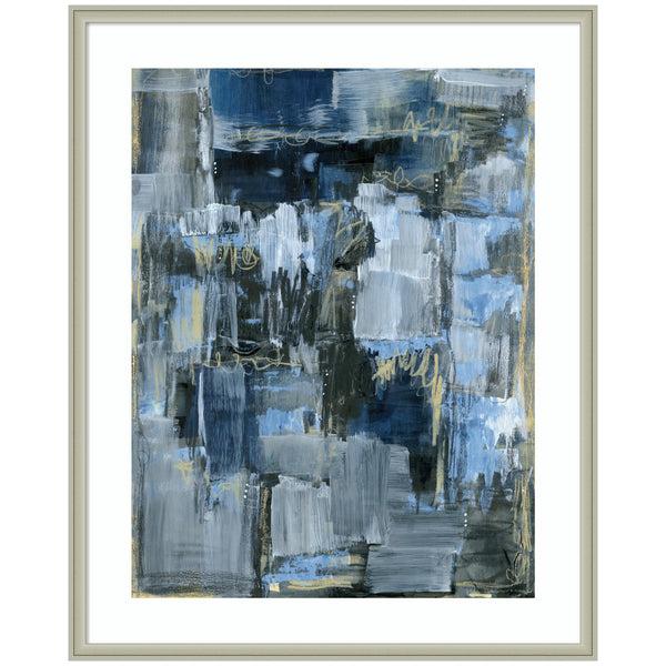 Kate & Laurel Framed Art Thunder Only Happens When Its Raining By Leah Nadeau
