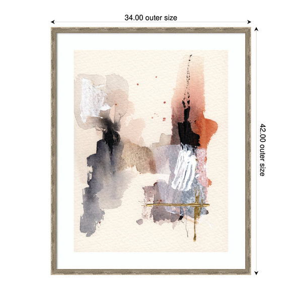 Kate & Laurel Framed Art Urban Wanderer 1 By Xizhou Xie