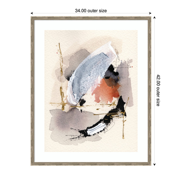 Kate & Laurel Framed Art Urban Wanderer 2 By Xizhou Xie