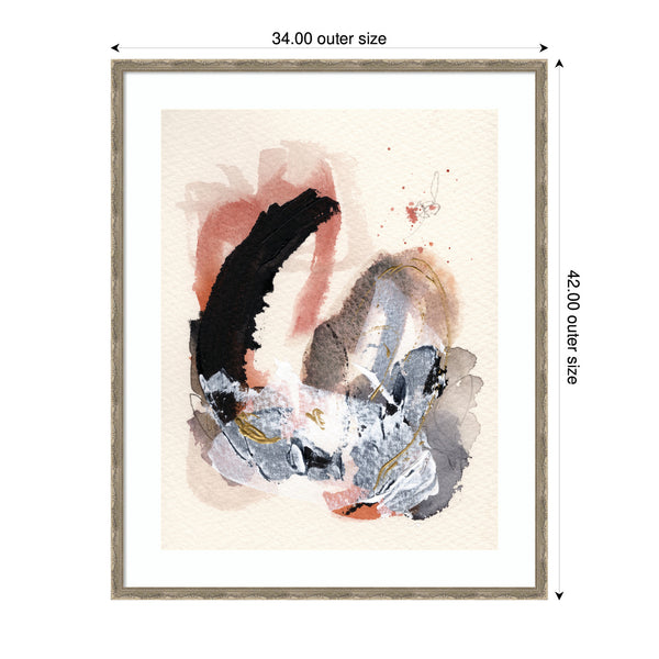 Kate & Laurel Framed Art Urban Wanderer 3 By Xizhou Xie