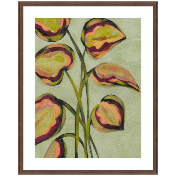 kate & laurel Framed Art Vibrant Foliage by Nikita Jariwala