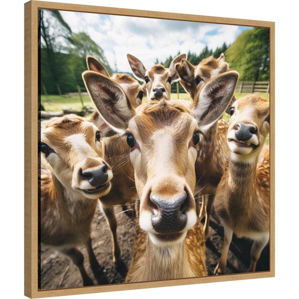 Kate & Laurel Funny Deer Selfie By The Creative Bunch Studio