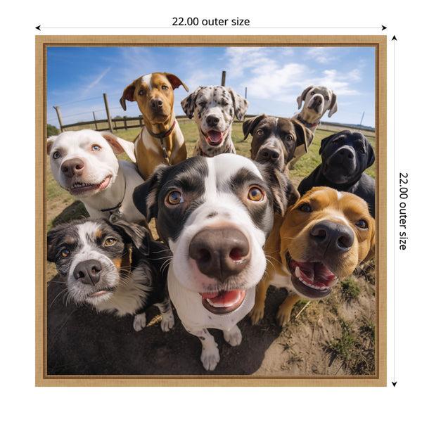 Kate & Laurel Funny Dog Selfie By The Creative Bunch Studio