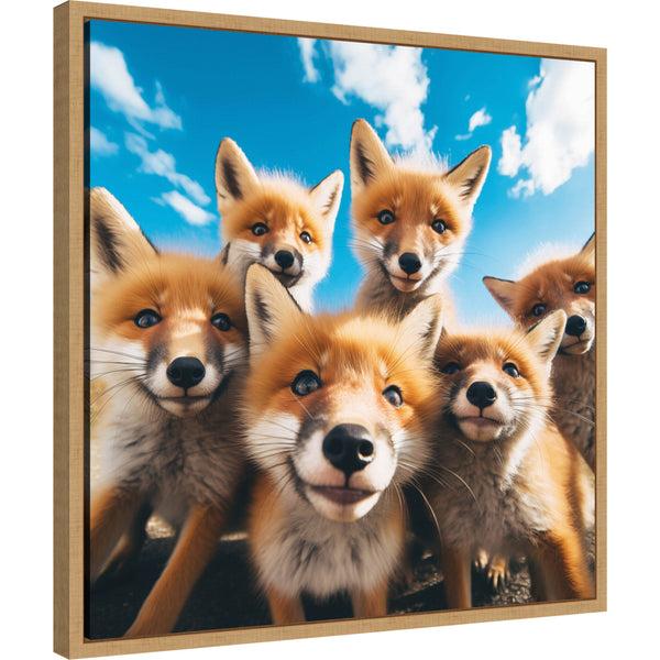 Kate & Laurel Funny Fox Selfie By The Creative Bunch Studio